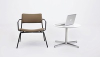 Table basse moderne convertible en métal pour salon