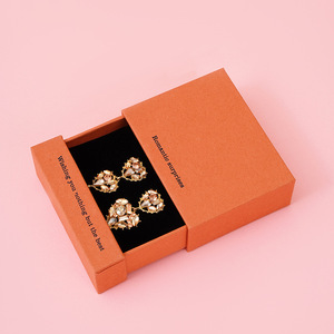 Boîte d'emballage <span class=keywords><strong>pour</strong></span> <span class=keywords><strong>bijoux</strong></span> personnalisés, collier, bague, boucles d'oreilles, boîte à tiroir coulissant, boîte cadeau en papier rigide, emballage <span class=keywords><strong>pour</strong></span> bracelet, boîte à <span class=keywords><strong>bijoux</strong></span> Joyas - Product Image 6