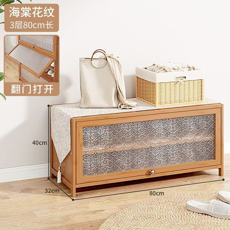 (Porte acrylique en fleur de pommetier) Trois étages, 80