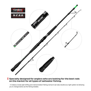 NOEBY Leisure Boat Rod barcaza <span class=keywords><strong>Gondala</strong></span> M/MH Power Sporting downtide versátil Yacht jigging bottom rod - Product Image 5