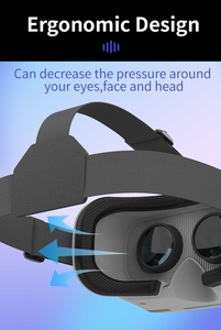 Lunettes <span class=keywords><strong>VR</strong></span> HaoMing G15 compatibles avec les smartphones <span class=keywords><strong>iPhone</strong></span> et Android de 4,7 à 7 pouces - Product Image 5