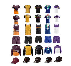 NRL team jerseys polo singlet toptank shorts hoodie caps full sets with real logo tags full sets - Product Image 1