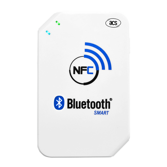 Ble Contactless NFC Reader Writer Wireless USB 13.56MHz ABS Material Windows 10 Compatible Long Range ISO14443A Protocol for