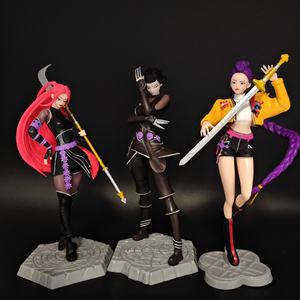 Figuras de Chicas Hermosas del Grupo K-pop Witcher, <span class=keywords><strong>Rumi</strong></span>, Mira, Zoe, Adornos de Escritorio - Product Image 3