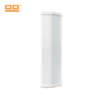Altavoz de Columna SIP para Integración con CCTV |   Altavoz IP Activo con Alimentación PoE y Salida de 40W para Alarmas y Transmisiones