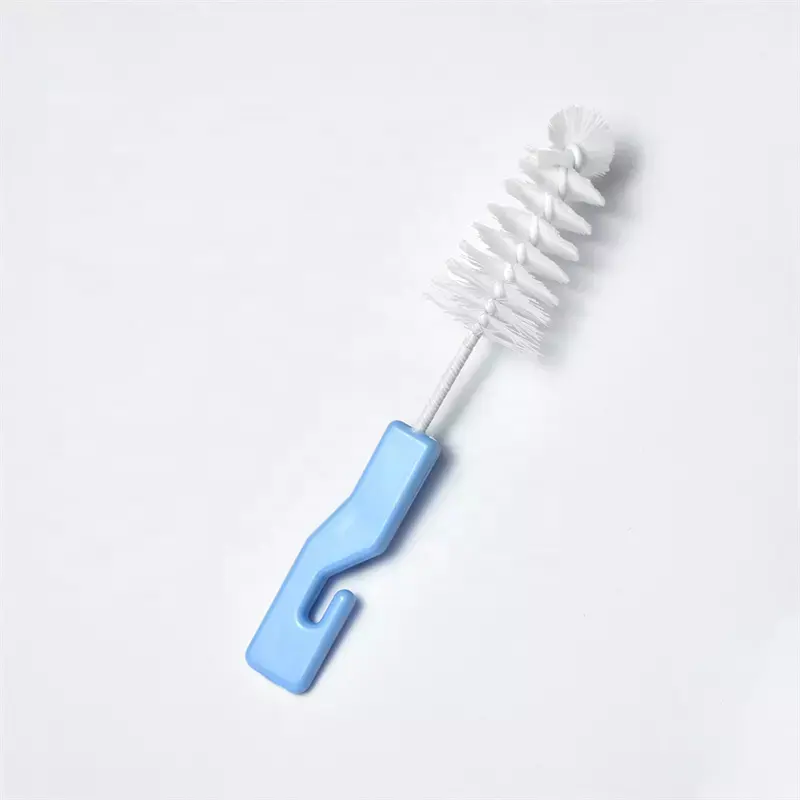 customized size glass bottle hand cleaning brush