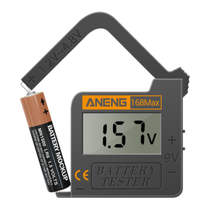 Probador de Baterías Compacto Aneng 168 ODM/OEM 1.2V-4.8V/9V - Product Image 1