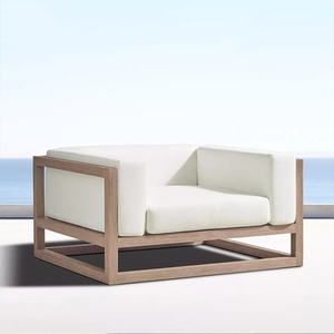 Mobili da giardino king size handcrafted durevole antiruggine metallo di alluminio divano - Product Image 3