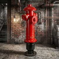 Hydrant d'incendie portable d'urgence extérieur SS100/65-1.6 personnalisé pour la sécurité incendie - Vente en gros