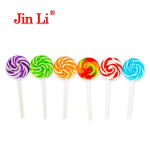 Remolino de 20g multicolor y sabor, piruleta de caramelo hecha a mano, <span class=keywords><strong>minion</strong></span> - Product Image 4