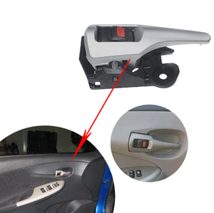 Exterior Door Handle Compatible With 2009-2013 Toyota Corolla Front, Driver Side For Models With Power Lock Sensor Primed - View #10