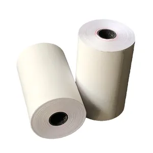 热敏纸价格便宜，质量最好的80x60mm毫米工厂制造纸箱包装单白色收银机纸8060