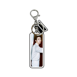 Spot Wholesale Acrylic UV Cartoon Fashionable Transparent Double Key Chain for Youth Group Butter Album Star Peripheral Series - Product Image 4
