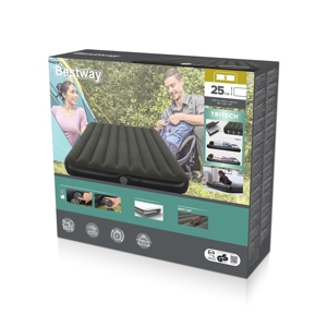 Bestway 6716S Tritech Air <strong>Mattress</strong> <strong>Queen</strong> with Rechargeable Pump 2.03m X 1.52m X 25cm Hospital &amp; Bedroom Use 300kg Capacity - Product Image 6