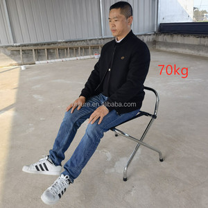 Hiện đại có thể gập lại kim loại hành lý đứng với Chrome kết thúc 100-150 lbs tải công suất sơn tĩnh điện cho khách sạn thương mại bệnh viện sử <span class=keywords><strong>d</strong></span>ụng - Product Image 3