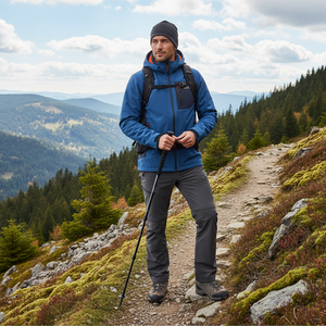 Fournisseur chinois de vêtements pour hommes, vêtements de sport d'extérieur, veste softshell imperméable, doublée de polaire orange avec capuche amovible - Product Image 2