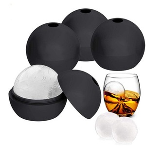 Stampo per Sfere di Ghiaccio in Silicone Ecologico Zhongli RTI14, 55mm, 2 Pollici, Singola Cavità, Lavabile in Lavastoviglie, Adatto per Microonde e Congelatore, per Whisky e Gelato - Product Image 3