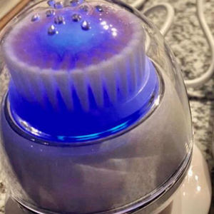 Sikat Pembersih Wajah Bergetar, Mesin Cuci Wajah Pengisian Daya Nirkabel, Sikat Pembersih Wajah Sonik Tahan Air - Product Image 5