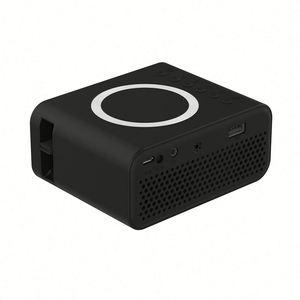 Proyector LED con USB, Mini Proyector Portátil, Control Remoto, Proyector de Películas para Interiores/Exteriores, Duplicación de Pantalla Inalámbrica y por Cable - Product Image 3
