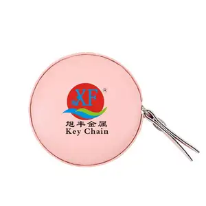 High quality customized colorful promotional Convenient retractable tape measure 1.5 m soft Leather tape measure