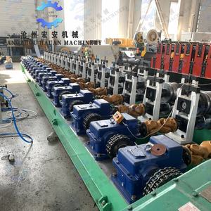 Máquina de Conformado Silenciosa HAUAN con Motor y Caja de Cambios 380V para Riel Colgante de Puertas de Vidrio para Tiendas - Product Image 4