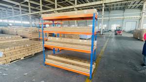 Estanterías Industriales Resistentes de 4 Niveles, Unidad de Estanterías de Acero para Garajes, Talleres y Almacenes - Product Image 5