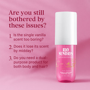 Bruma Perfumada para Cabello y Cuerpo <span class=keywords><strong>RIO</strong></span> SUNDAYS |   Aroma a Vainilla, Mora y Ámbar, Spray de Fragancia de Doble Uso para Cabello y Piel - Product Image 3