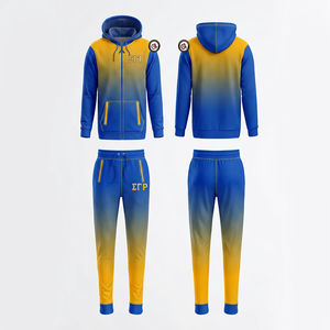 Sigma Gamma Rho Sorors Embroidery <b>Women</b> Fleece Tracksuit | SGR Sorority Embroidered Ladies Custom Style Jogging Suit - Product Image 1