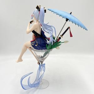Figurine d'anime <span class=keywords><strong>Genshin</strong></span> Impact Kamisato Ayaka de 25 cm, figurine d'action <span class=keywords><strong>Genshin</strong></span> Impact Paimon/Klee/<span class=keywords><strong>Qiqi</strong></span>, figurine Zhongli, poupée adulte, jouets - Product Image 4