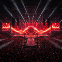 Écran LED de location P2.97, 500*1000mm, configuration d'alimentation à partage de courant, sans coupure de courant