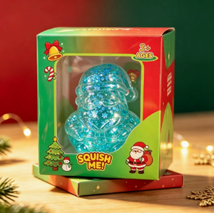 Juguetes blandos y coloridos de árbol de Navidad para niños mayores de 3 años, juguetes antiestrés de TPE, set de regalo unisex - Product Image 4