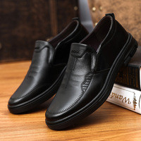 Herren Slip-on Casual Dress Loafers, Business-Walkingschuhe, Unterstützung für OEM ODM Individuelles Logo Farbe Größe Formelle Arbeits-Lederschuhe