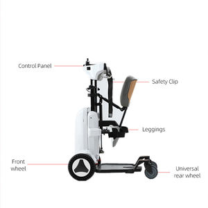 नई प्रवृत्ति उत्पाद बाधा खड़े हो जाओ बिजली तह हल्के व्हीलचेयर - Product Image 4