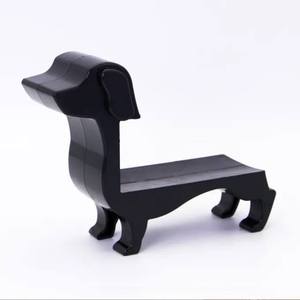 Nouveau support moderne pour bouteille de vin en forme de chien, porte-bouteille de vin rouge en plastique, présentoir pour bouteilles de vin, modèle transfrontalier. - Product Image 4