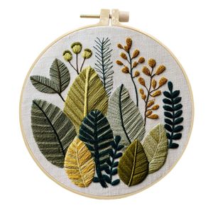 Kit <span class=keywords><strong>de</strong></span> Bordado DIY con <span class=keywords><strong>Tela</strong></span> <span class=keywords><strong>de</strong></span> Algodón Ecológica <span class=keywords><strong>para</strong></span> Decoración del Hogar Hecha a Mano - Product Image 4
