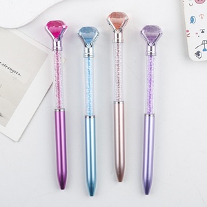 Bolígrafo creativo de diamante grande, logotipo de <span class=keywords><strong>4</strong></span> <span class=keywords><strong>colores</strong></span>, 1,0mm, 1,0mm, 1,0mm, 1,0mm, brillo de cristal colorido, plástico metálico - Product Image 6