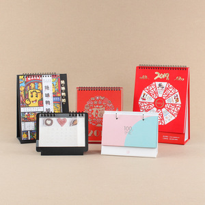 Printed Demand On Calendar 12 Monthly Planner Cheap Promotional Printing Business Calendar Cheap Table Desk Calendar
