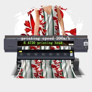 Hoch produktiver industrieller digitaler Sublimations-Wärmedrucker-Tinten strahl drucker zur Sublimation