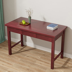 Xiuyuan Spring Scenery Solid Wood Computer <b>Desk</b> 120x60x76 Cm Modern Simple <b>Study</b> Furniture For Home Office - Product Image 2