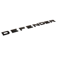 Pour Land Rover Defender 110 130 14-20 pour Defender 90 ABS Noir Cache de capot de voiture Autocollants avec inscription DEFENDER Accessoires de voiture