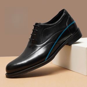 Chaussures habillées à lacets pour hommes, modèle 2025, les plus vendues – Montantes à bout pointu, idéales pour l'automne - Product Image 2