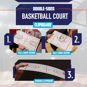Tableau blanc double face effaçable à sec pour entraîneurs Planche de jeu pour entraîneur de basket-ball - Product Image 6