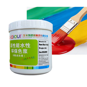 Pintura Acrílica para Revestimiento de Paredes Interiores y Exteriores, Pigmento de Color a Base de Agua - Product Image 1