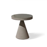 Ensemble de canapé d'extérieur en aluminium et rotin au design moderne avec chaise individuelle, petite table basse, coussins durables et imperméables