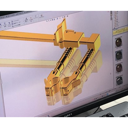 Графические дизайнеры Solid works с металлическим и пластиковым покрытием