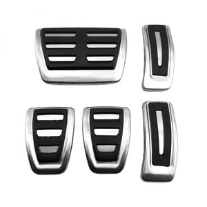 Carmilla pour <span class=keywords><strong>Audi</strong></span> A4 B8 A6 A7 A8 S4 RS4 A5 <span class=keywords><strong>S5</strong></span> RS5 8T Q5 SQ5 8R couvercle de pédale de frein à carburant pédales de voiture Kits intérieurs accessoires Auto - Product Image 6