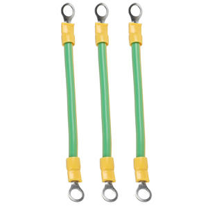 Câble de terre en cuivre H07V-K 1*16mm² vert/jaune étamé résistant aux UV pour centrale électrique IP65 basse tension - Product Image 1