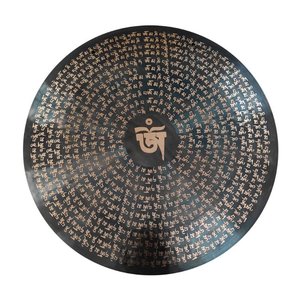 ฆ้องทองเหลืองทำมือ 6 ซิกแซก ขนาด 24 นิ้ว 60 ซม. สำหรับกา<span class=keywords><strong>ร</strong></span>ทำกงบาธ - Product Image 2