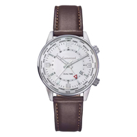 Montres pour hommes avec fonctions à double heure dans les villes de tous les fuseaux horaires du monde
