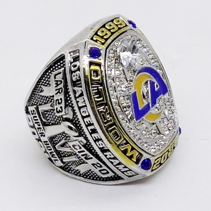 Anillo de Campeonato 2021 para Hombre, Joyería de Aleación, Regalo con Forma de Corona y Engaste de Bisel - Product Image 3